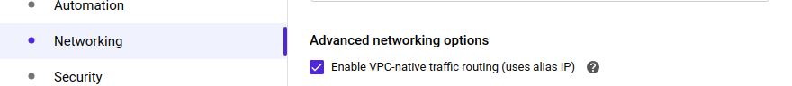 VPC Native